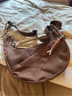 Bagsmart reiki hobo expandable bag brown umber